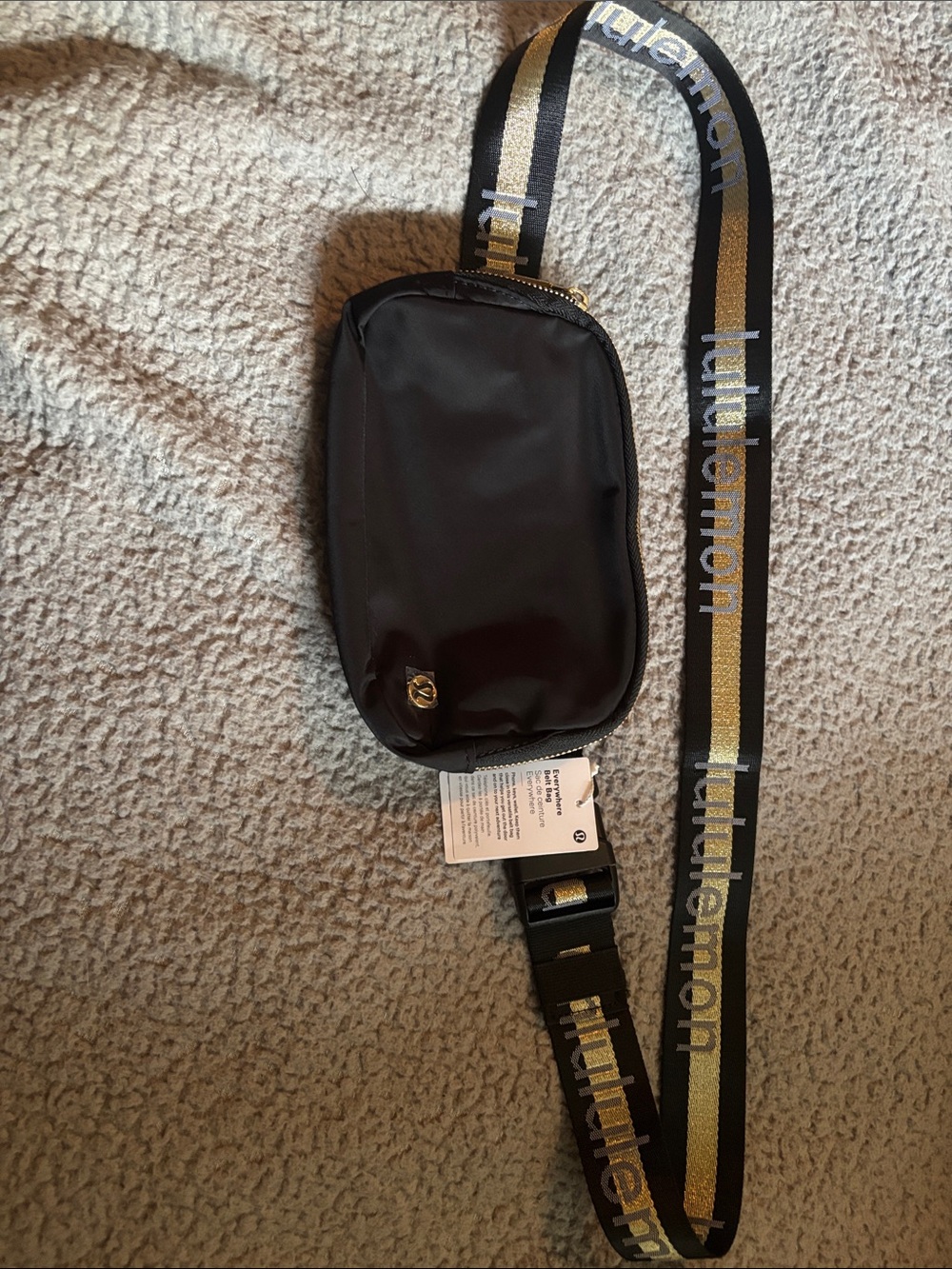 lululemon athletica Black Travel Pouch - Compact Organizer